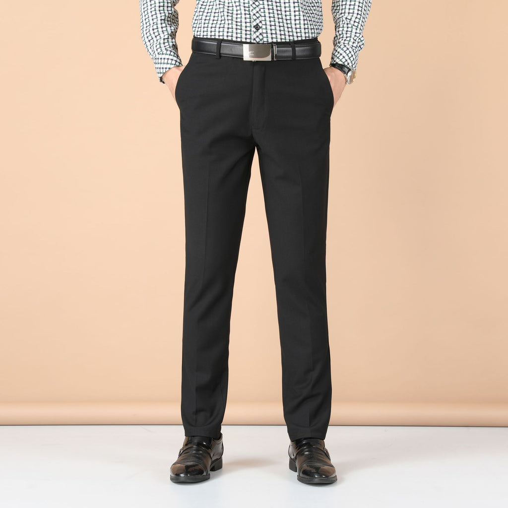 Pantalones de Vestir Hombre Slim Fit y Rectos | Negro y Azul Marino