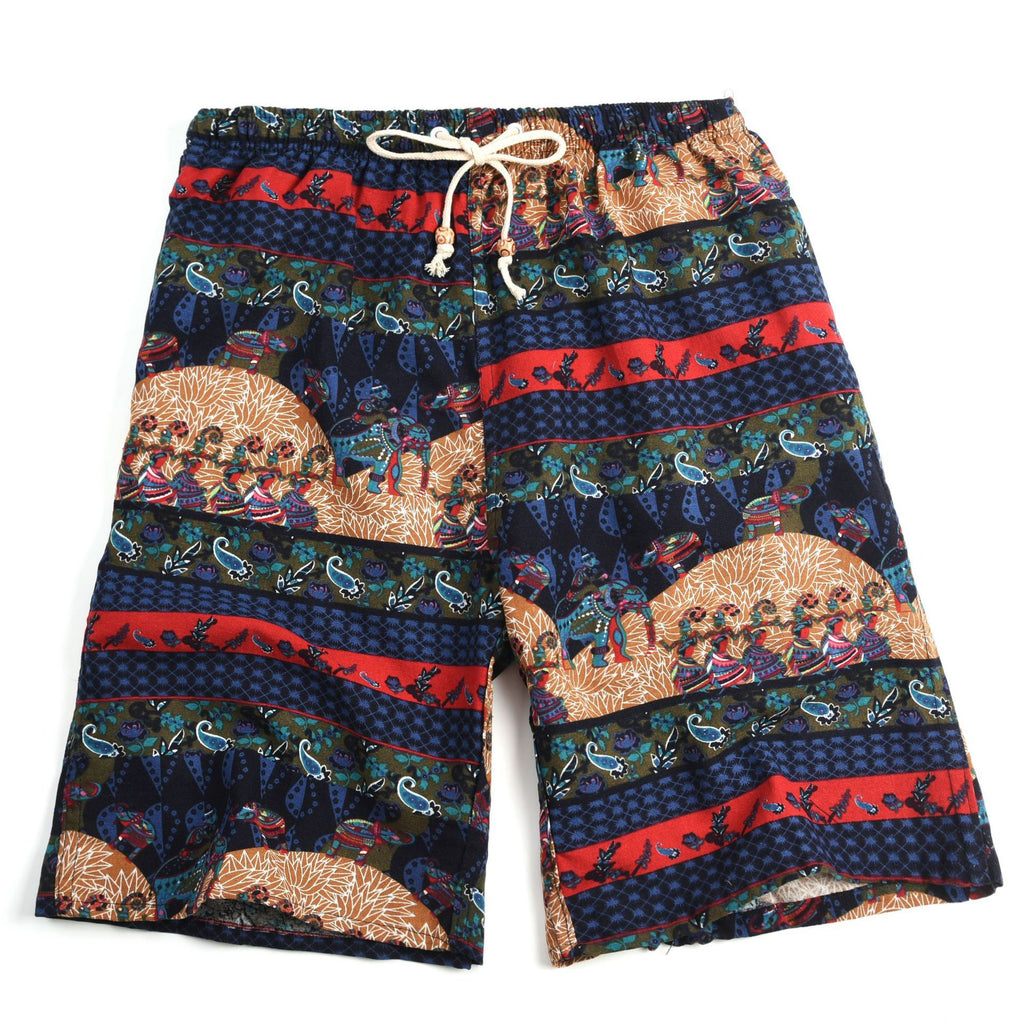 Pantalones Cortos de Playa Hombre Algodón-Lino | +30 Estampados | Talla Única 55-95 kg