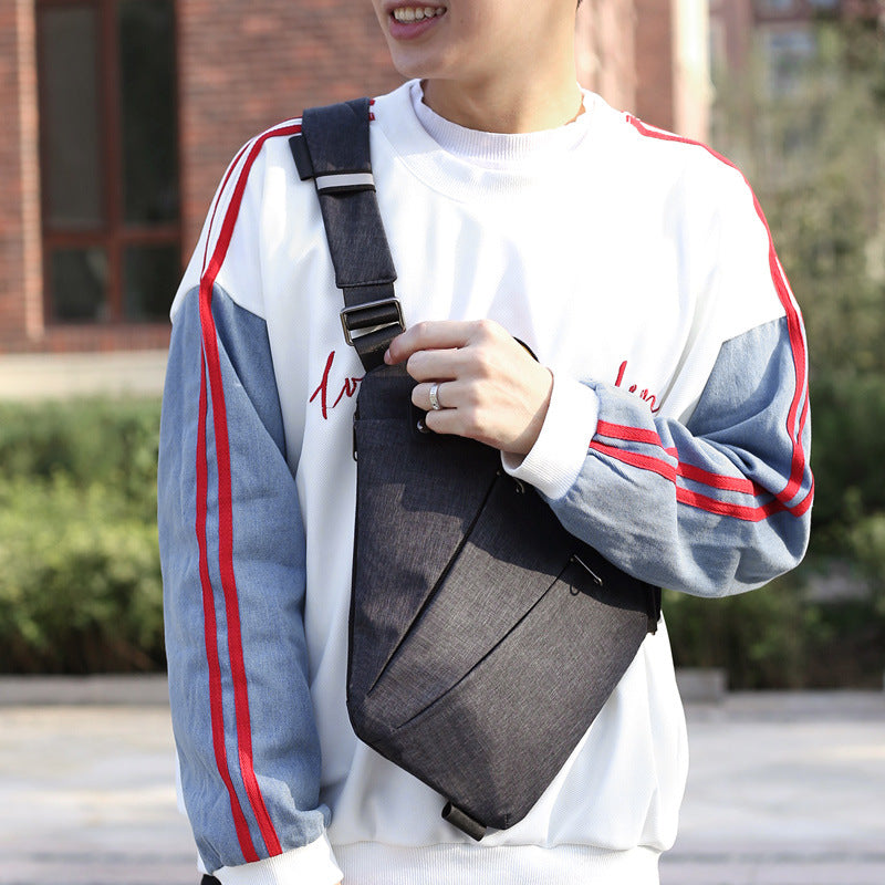Bolso Bandolera para Hombre — Pecho / Hombro en Nylon Gran Capacidad