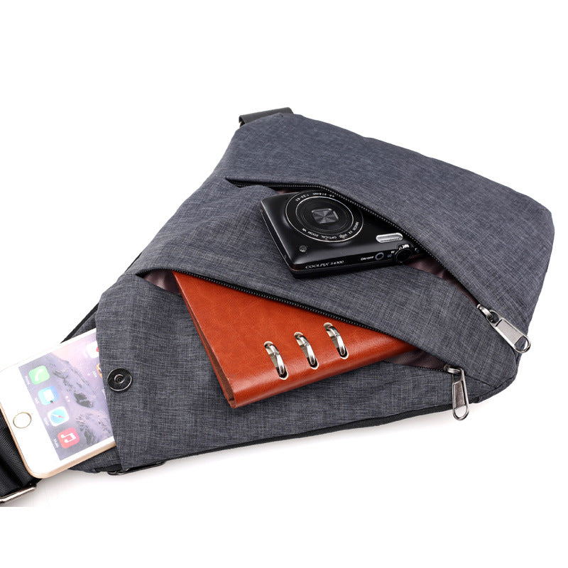 Bolso Bandolera para Hombre — Pecho / Hombro en Nylon Gran Capacidad