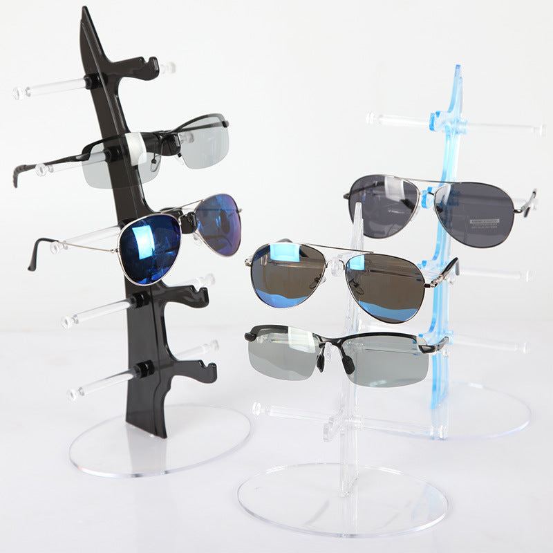 Expositor de Gafas Acrílico | 3, 4 o 5 Pares | 4 Colores