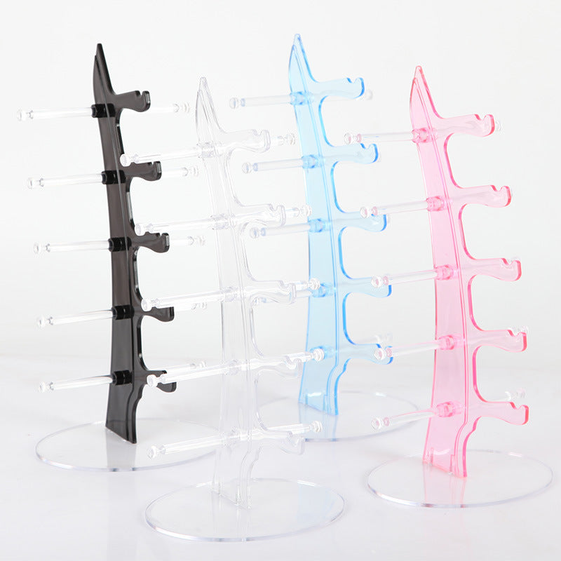 Expositor de Gafas Acrílico | 3, 4 o 5 Pares | 4 Colores