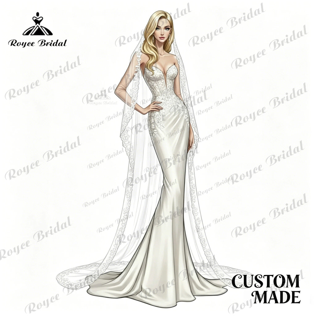 Off Shoulder 3D Floral Lace Mini Wedding Dress Sheer Illusion Corset Bodice With Lace-Up Back Bridal Gown Customized
