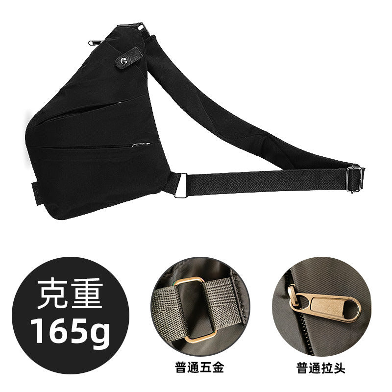Bolso Bandolera para Hombre — Pecho / Hombro en Nylon Gran Capacidad