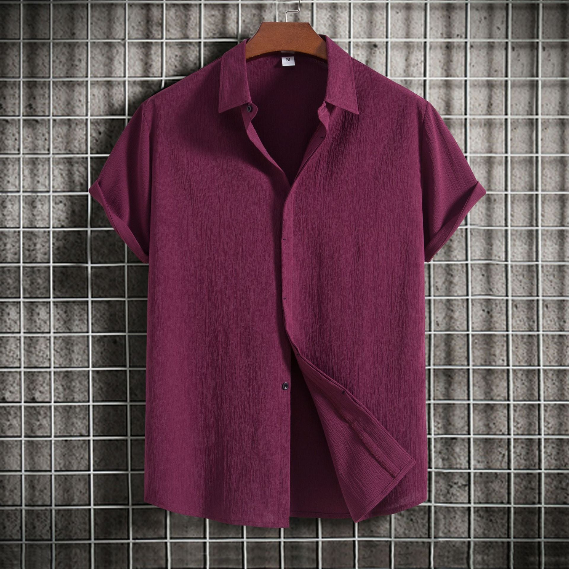 Polo Camisa de Manga Corta para Hombre con Botones — Estilo Casual Slim Fit | Verano 2026