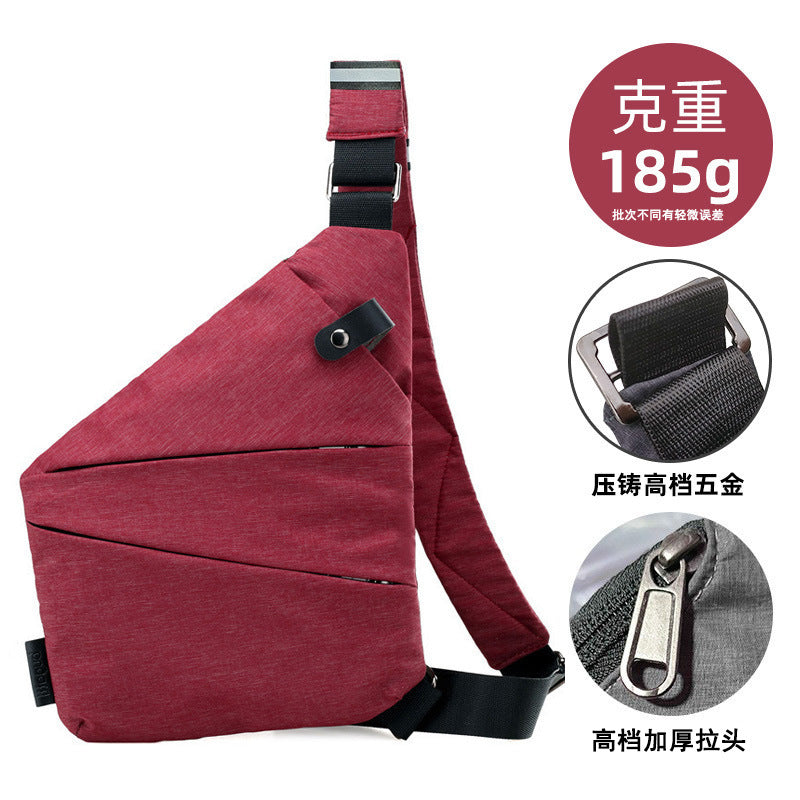 Bolso Bandolera para Hombre — Pecho / Hombro en Nylon Gran Capacidad