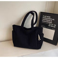 Bolso Tote Mujer de Pana | Gran Capacidad | Cierre Cremallera | Casual | Otoño Invierno