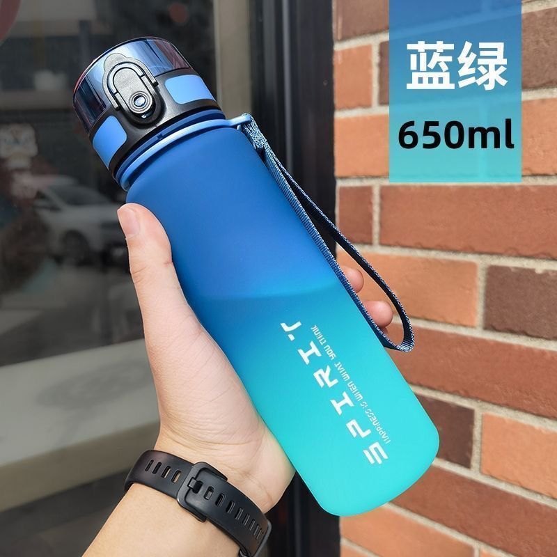 Botella de Agua Deportiva Infantil | 4 Colores Degradados | 500ml a 1000ml