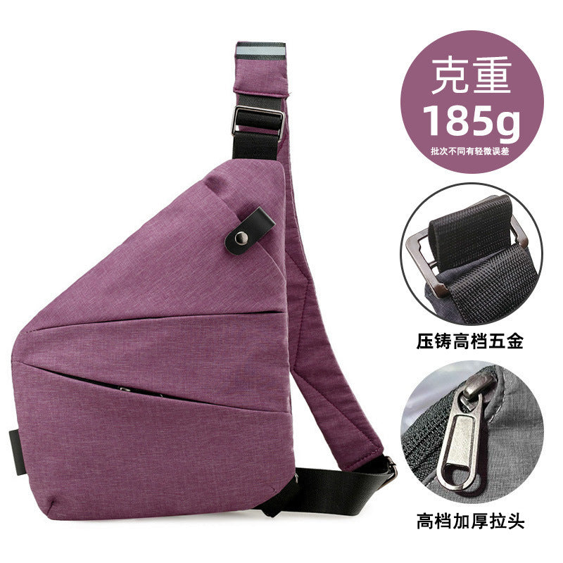 Bolso Bandolera para Hombre — Pecho / Hombro en Nylon Gran Capacidad