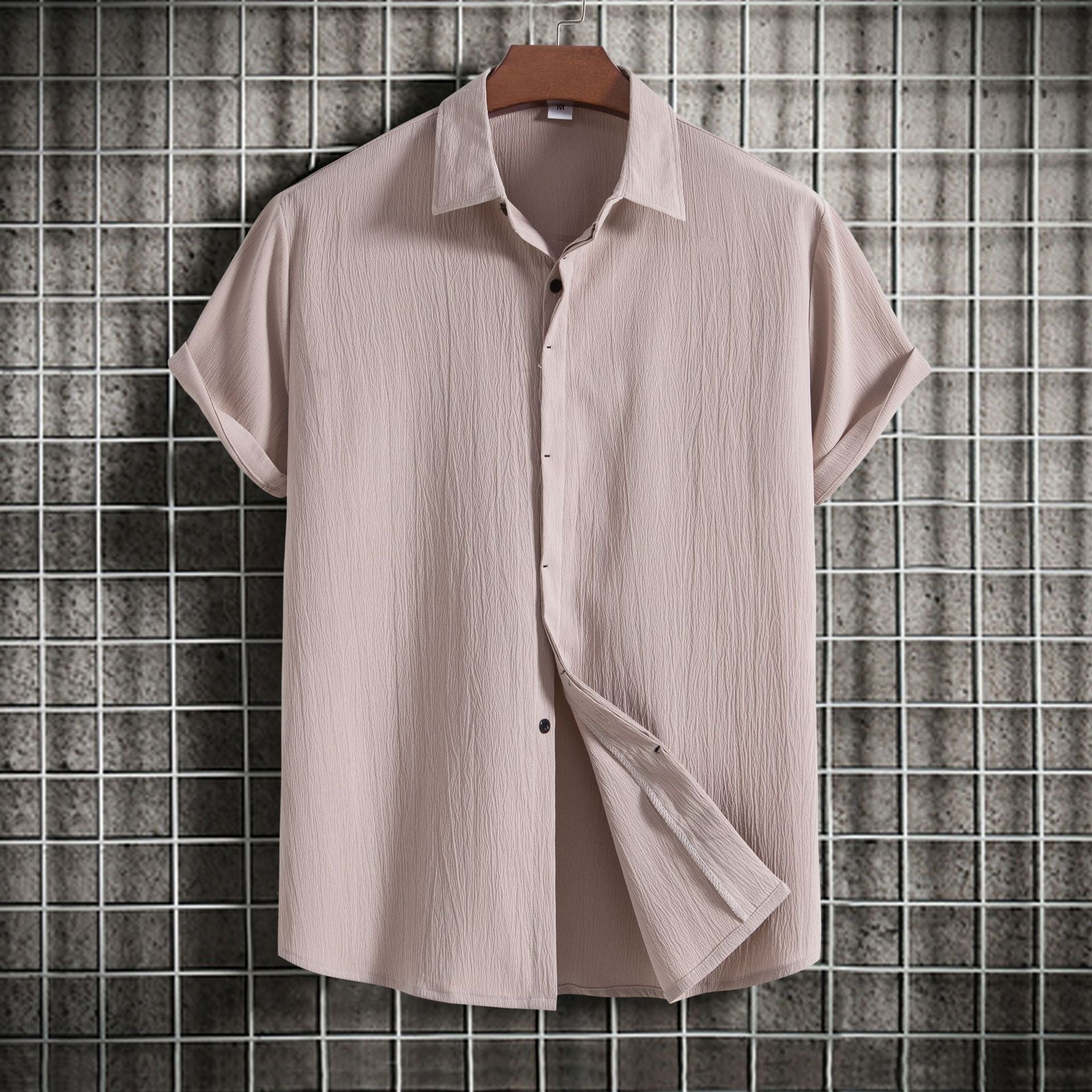 Polo Camisa de Manga Corta para Hombre con Botones — Estilo Casual Slim Fit | Verano 2026