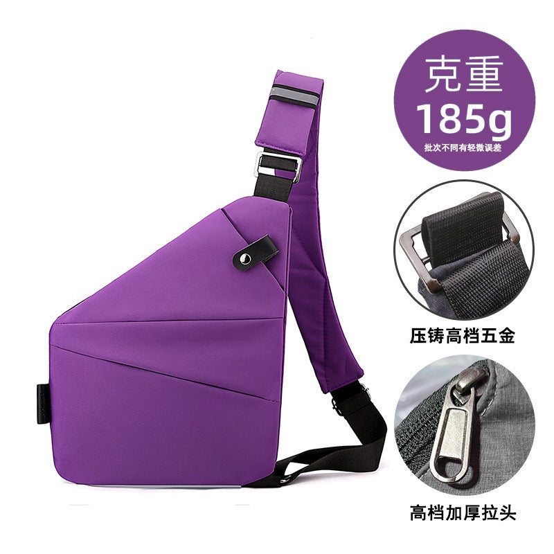 Bolso Bandolera para Hombre — Pecho / Hombro en Nylon Gran Capacidad