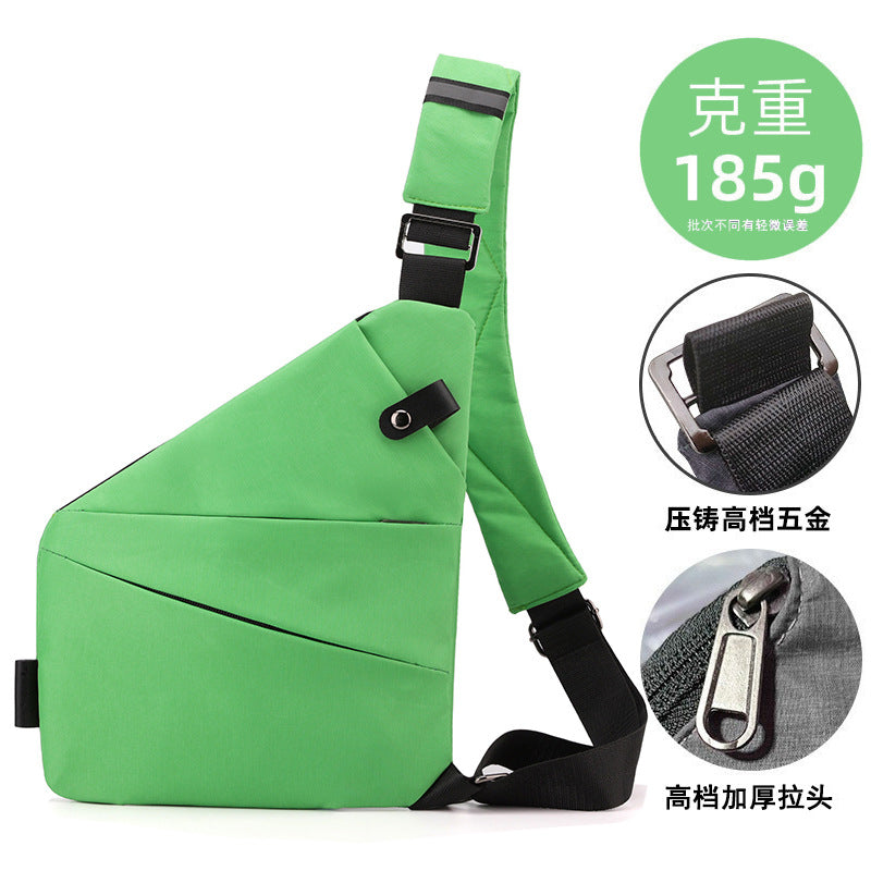 Bolso Bandolera para Hombre — Pecho / Hombro en Nylon Gran Capacidad