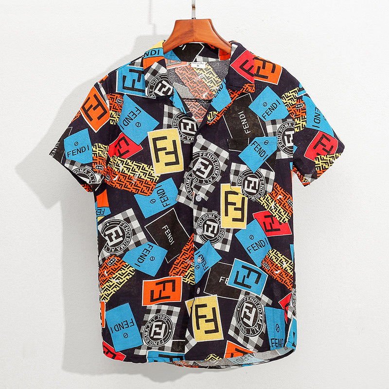 Shorts de Playa para Hombre – Algodón y Lino Estampado | Talla Única | 39 Diseños