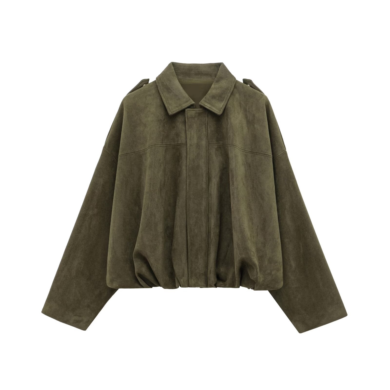 Chaqueta Bomber Mujer Efecto Ante | Estilo Europeo | 9 Colores | Tallas XS-L