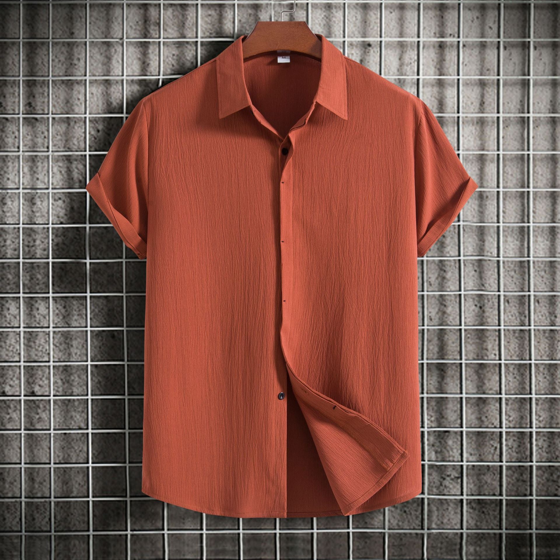 Polo Camisa de Manga Corta para Hombre con Botones — Estilo Casual Slim Fit | Verano 2026