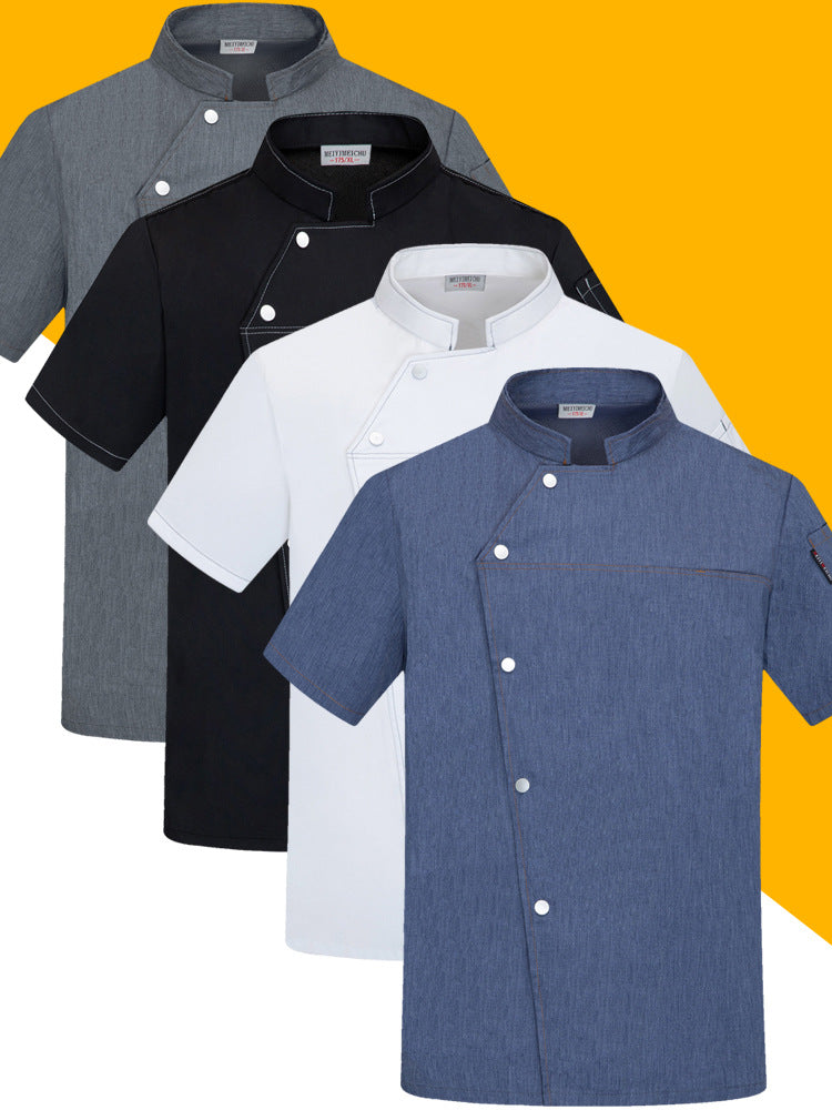 Chaqueta de Chef Unisex — Manga Corta y Larga, Transpirable | Hostelería 2026