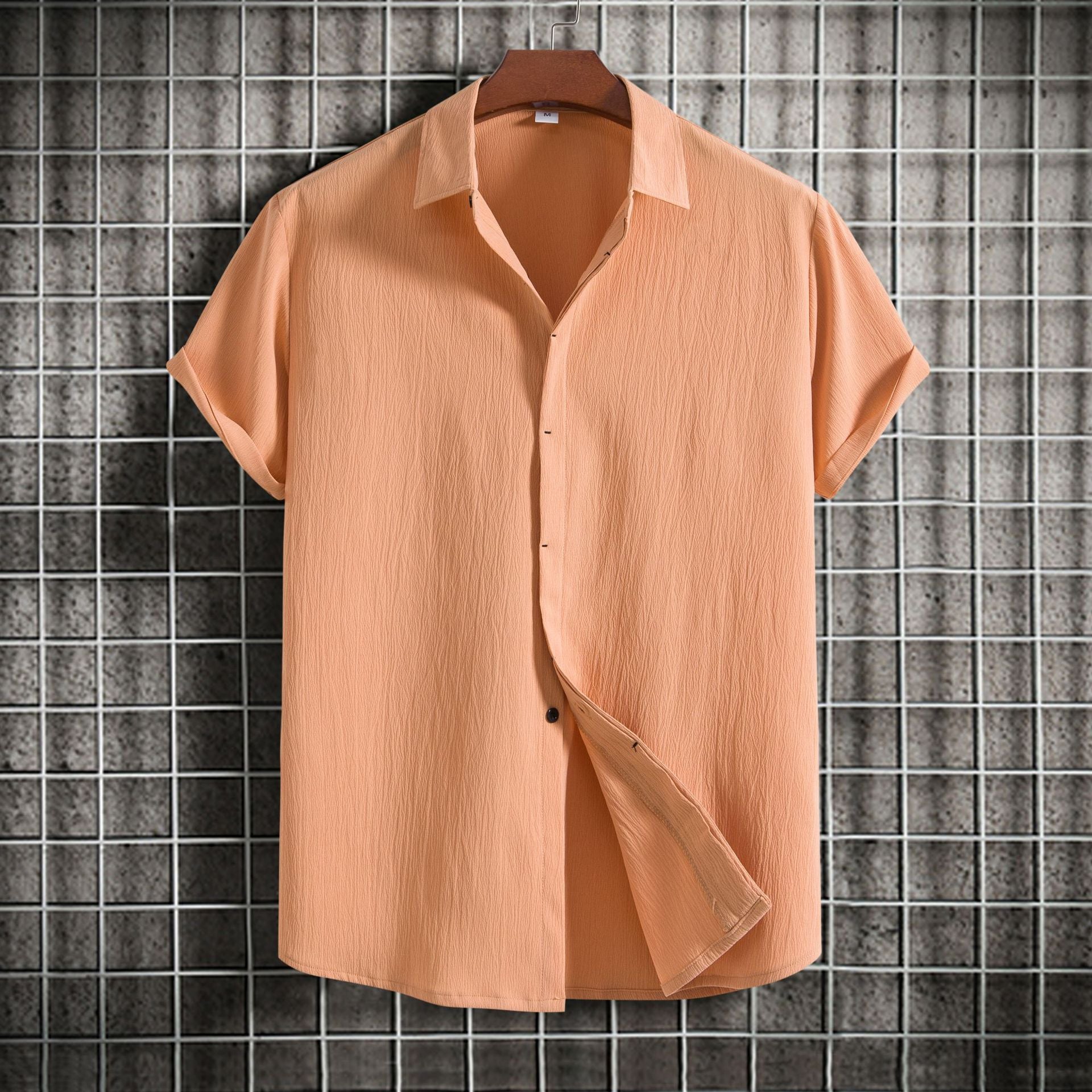 Polo Camisa de Manga Corta para Hombre con Botones — Estilo Casual Slim Fit | Verano 2026