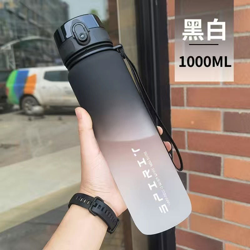 Botella de Agua Deportiva Degradada | Gran Capacidad Resistente al Calor
