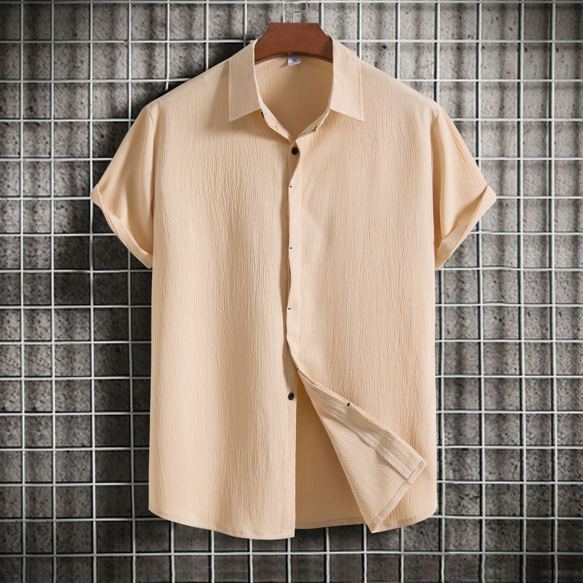 Polo Camisa de Manga Corta para Hombre con Botones — Estilo Casual Slim Fit | Verano 2026