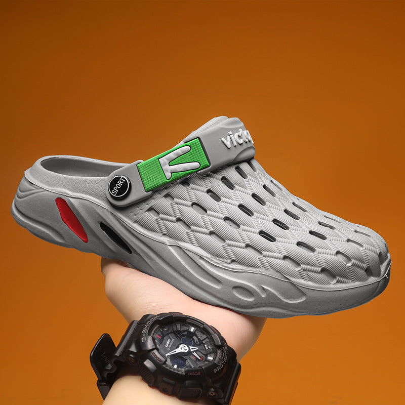 Sandalias Hombre Tipo Crocs | Suela Gruesa EVA | Antideslizantes | Playa y Exterior | 39-49