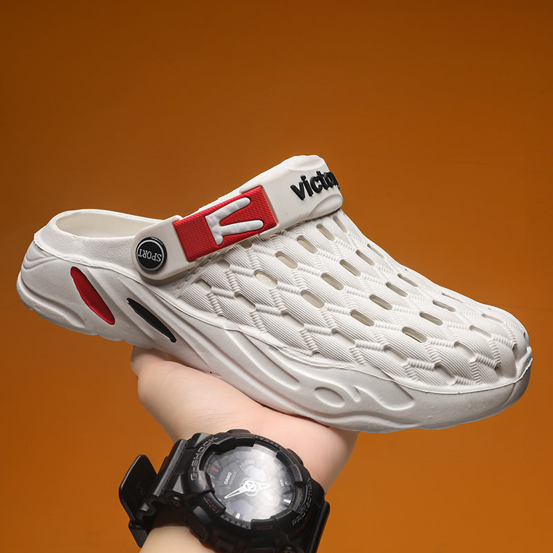 Sandalias Hombre Tipo Crocs | Suela Gruesa EVA | Antideslizantes | Playa y Exterior | 39-49
