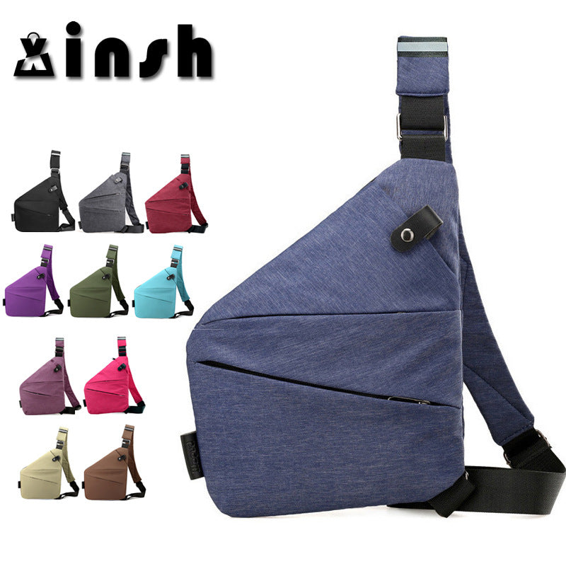 Bolso Bandolera para Hombre — Pecho / Hombro en Nylon Gran Capacidad