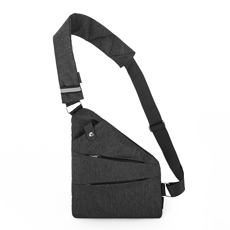 Bolso Bandolera para Hombre — Pecho / Hombro en Nylon Gran Capacidad