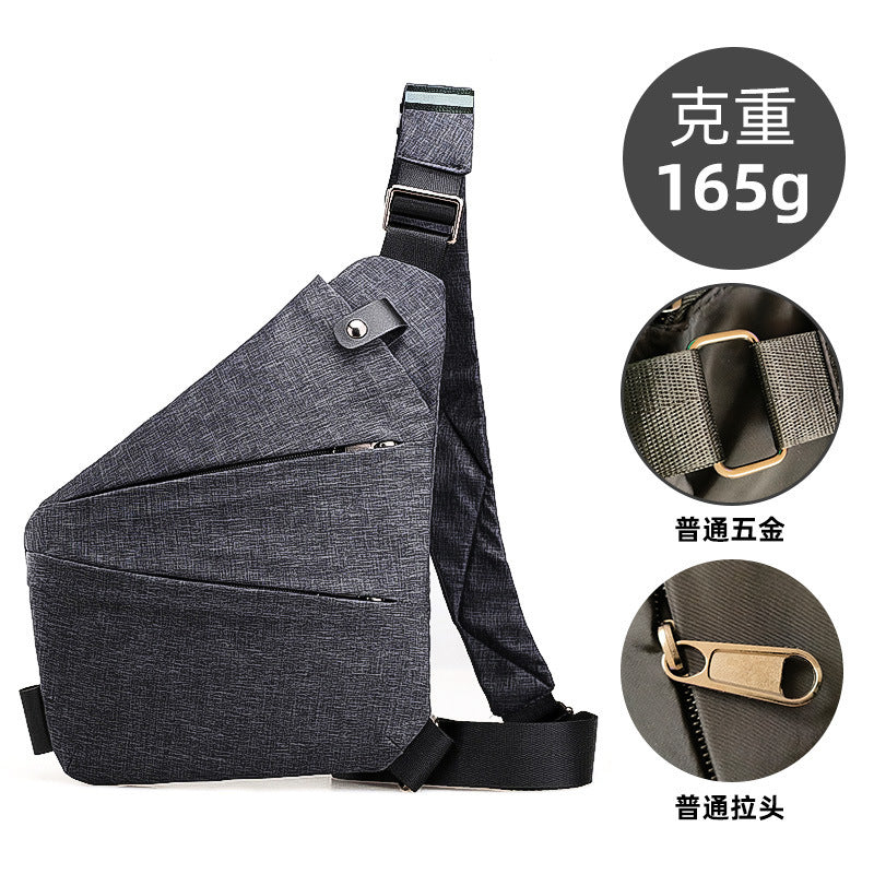 Bolso Bandolera para Hombre — Pecho / Hombro en Nylon Gran Capacidad