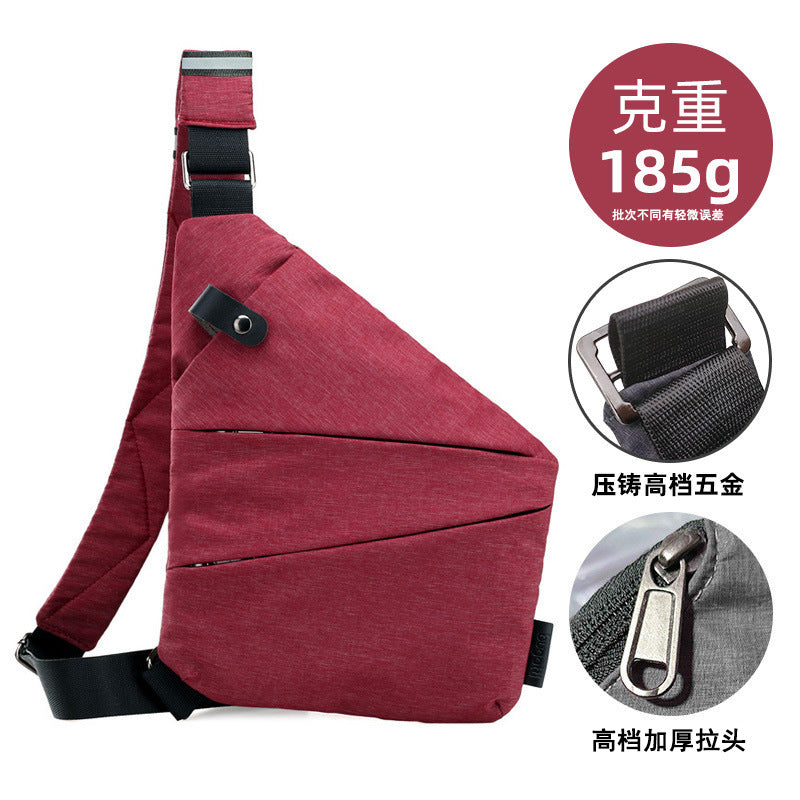 Bolso Bandolera para Hombre — Pecho / Hombro en Nylon Gran Capacidad