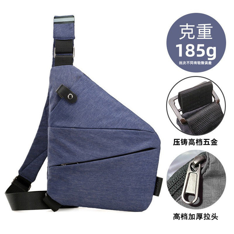 Bolso Bandolera para Hombre — Pecho / Hombro en Nylon Gran Capacidad