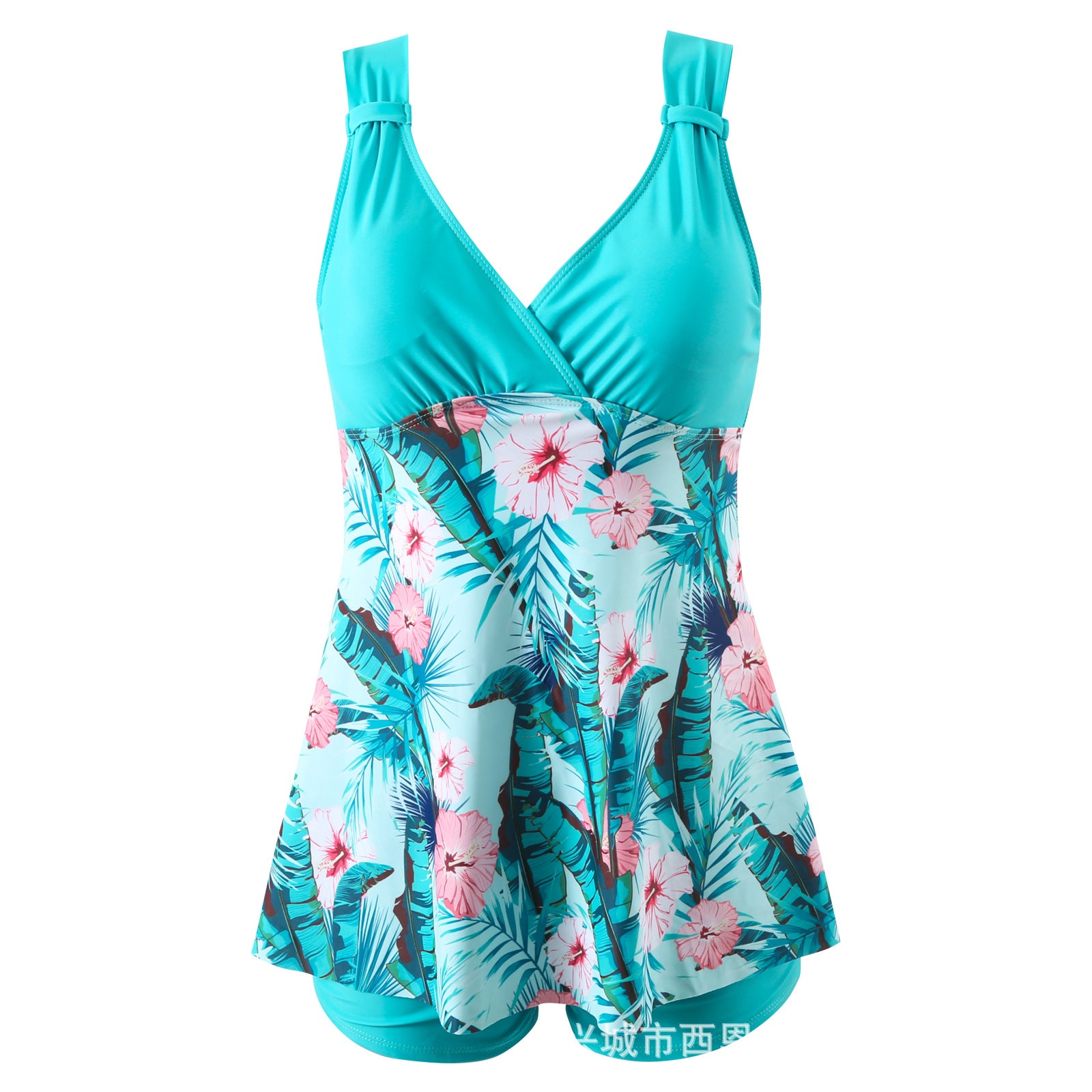 Bikini Dos Piezas Estilo Shorts | Espalda Descubierta | Secado Rápido | 4 Colores | Tallas S-5XL