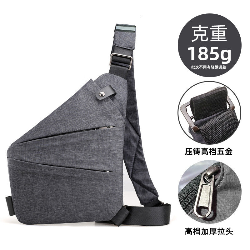 Bolso Bandolera para Hombre — Pecho / Hombro en Nylon Gran Capacidad