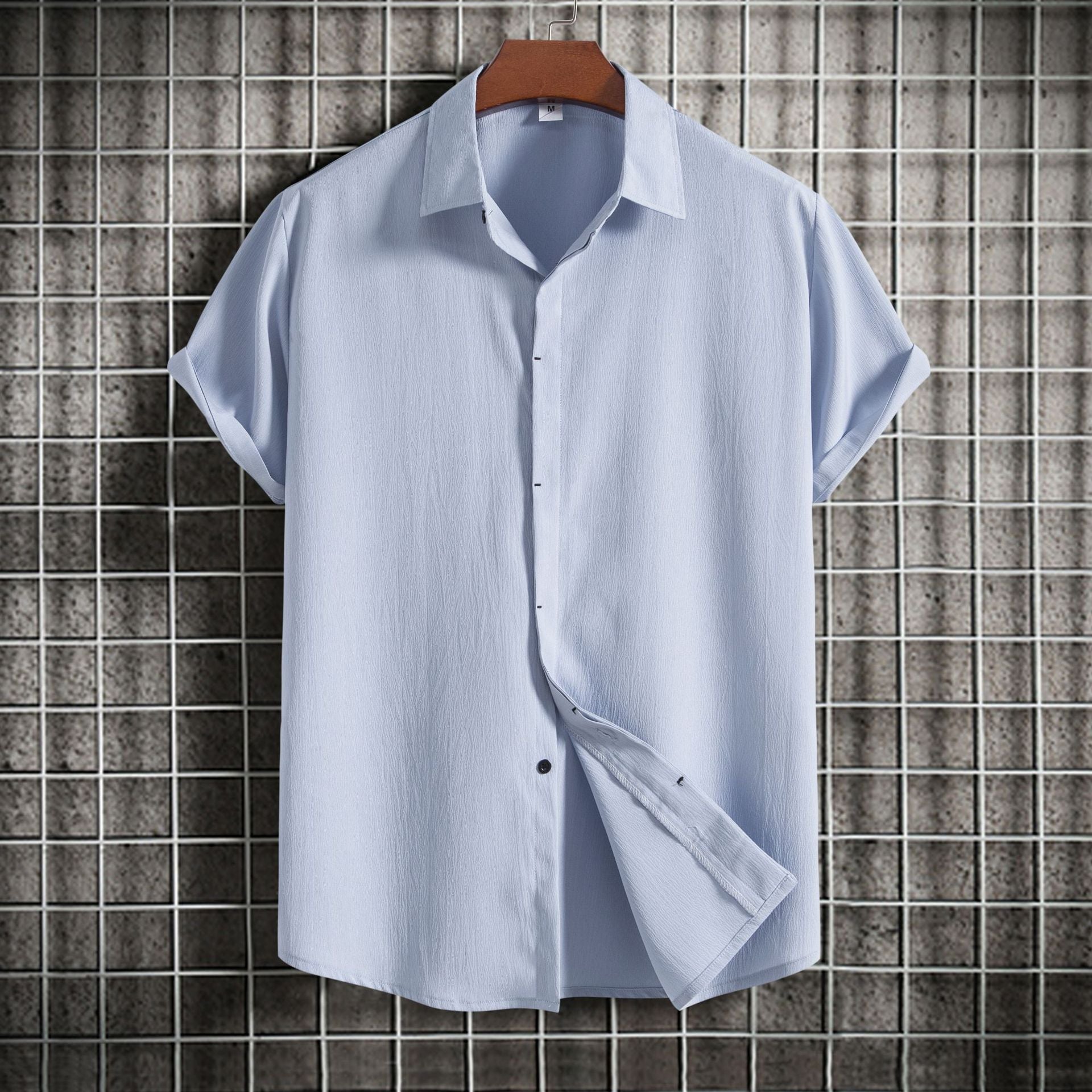 Polo Camisa de Manga Corta para Hombre con Botones — Estilo Casual Slim Fit | Verano 2026