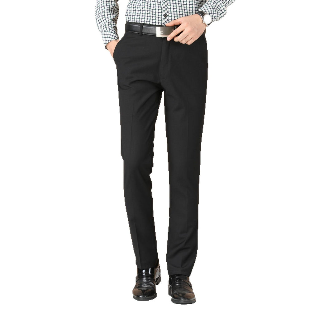 Pantalones de Vestir Hombre Slim Fit y Rectos | Negro y Azul Marino