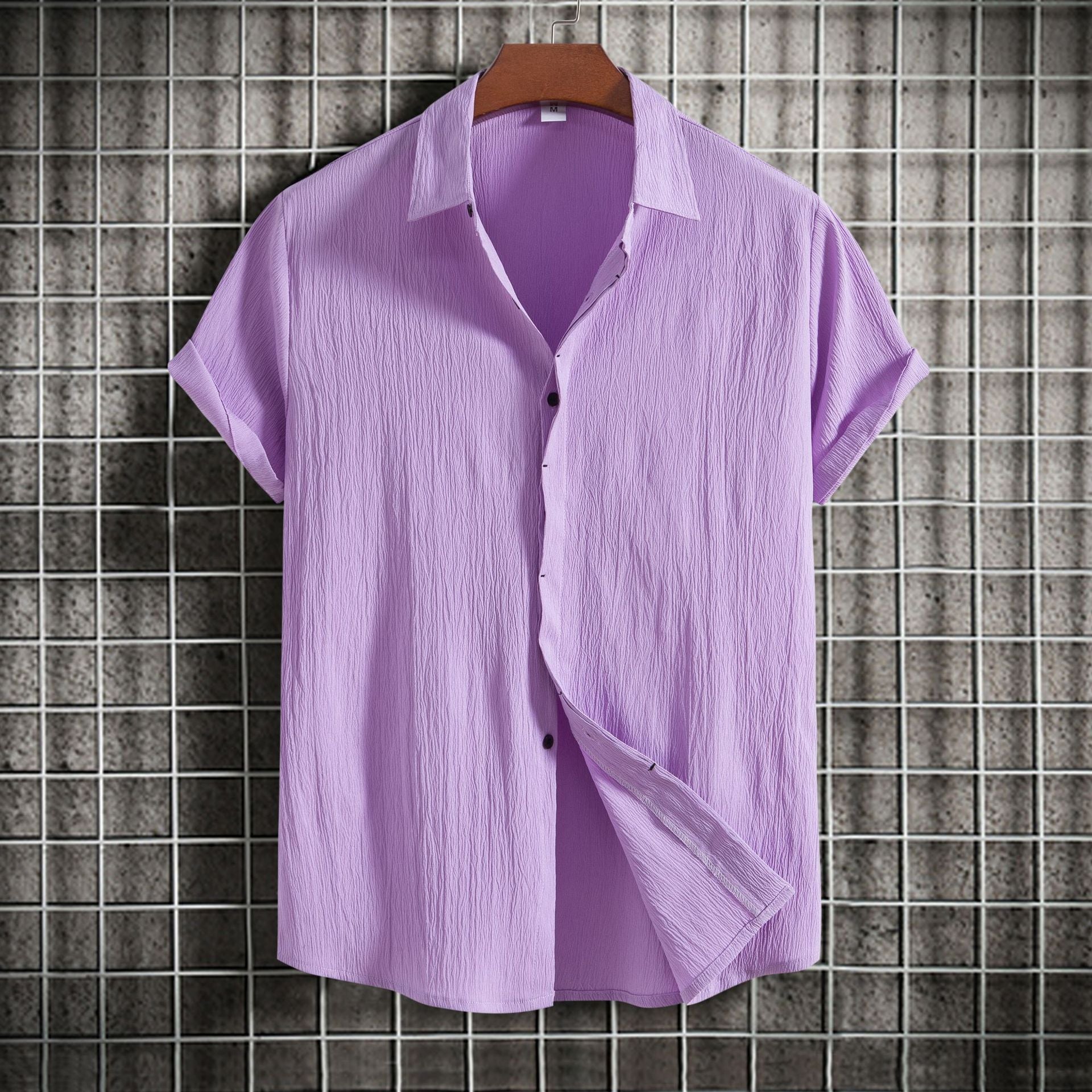 Polo Camisa de Manga Corta para Hombre con Botones — Estilo Casual Slim Fit | Verano 2026