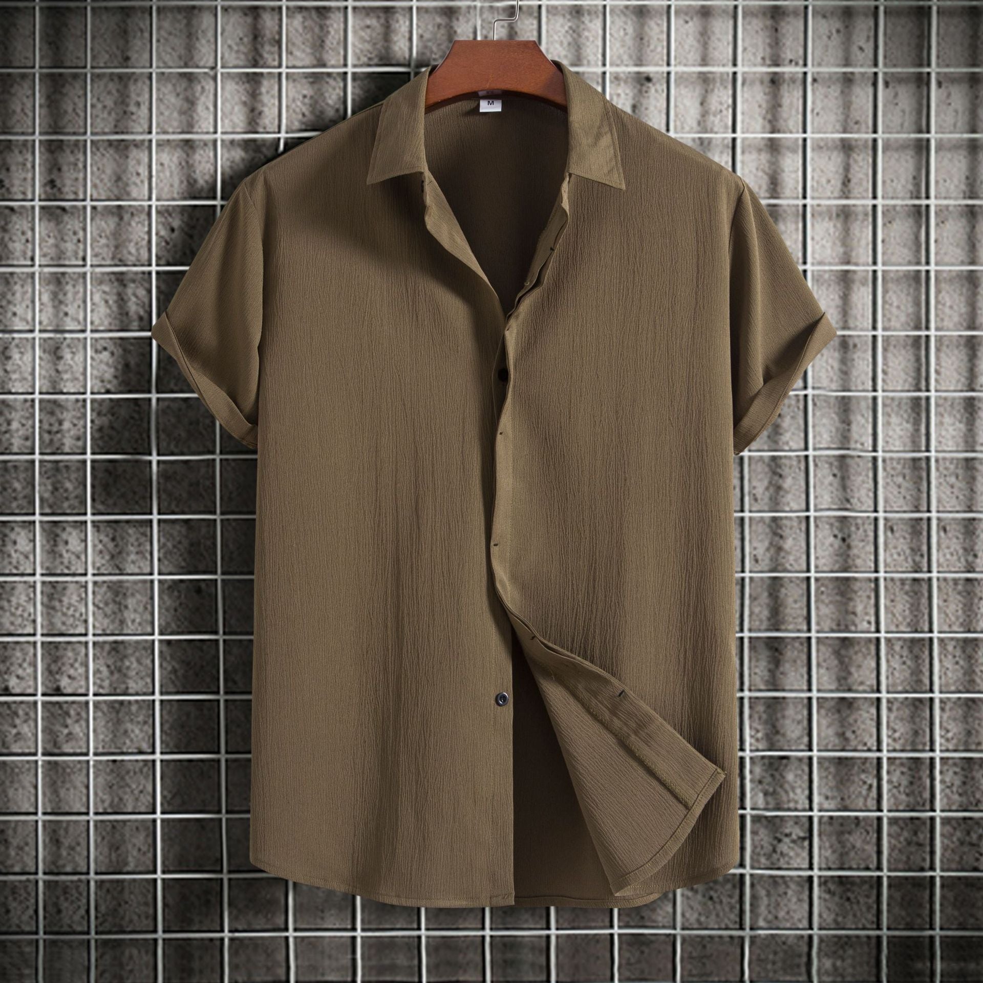 Polo Camisa de Manga Corta para Hombre con Botones — Estilo Casual Slim Fit | Verano 2026