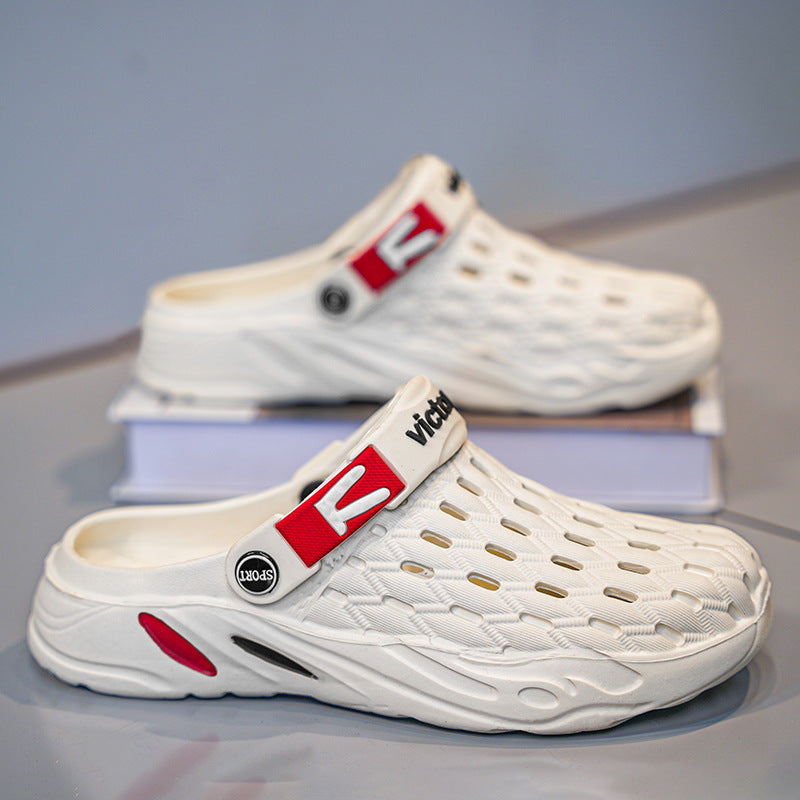 Sandalias Hombre Tipo Crocs | Suela Gruesa EVA | Antideslizantes | Playa y Exterior | 39-49
