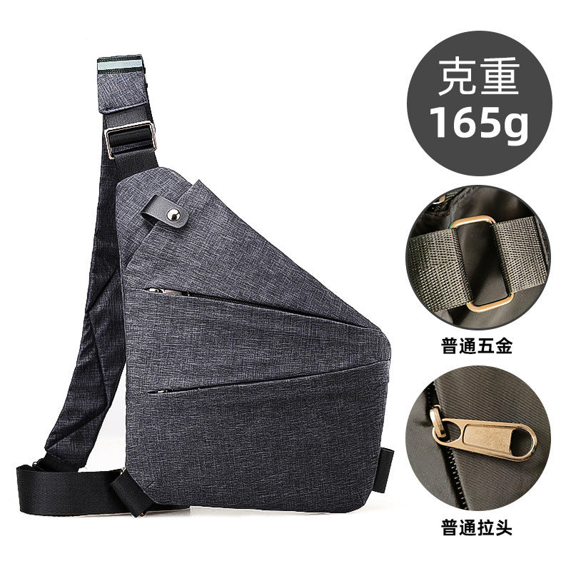 Bolso Bandolera para Hombre — Pecho / Hombro en Nylon Gran Capacidad