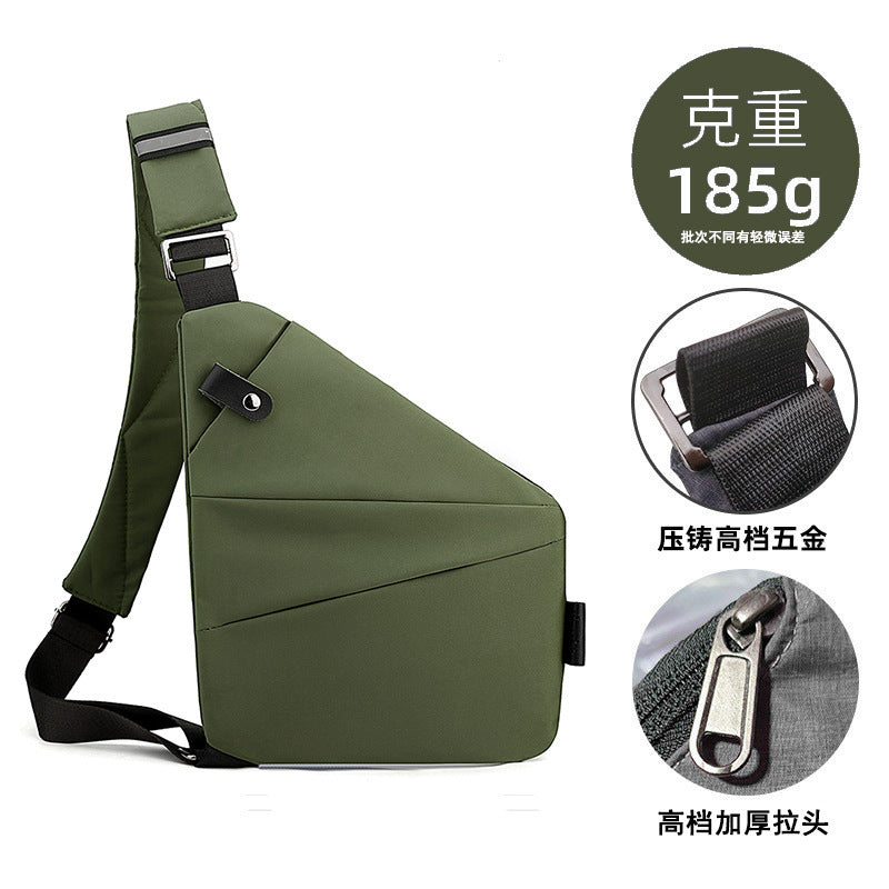 Bolso Bandolera para Hombre — Pecho / Hombro en Nylon Gran Capacidad