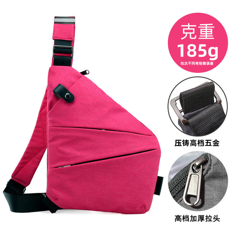 Bolso Bandolera para Hombre — Pecho / Hombro en Nylon Gran Capacidad