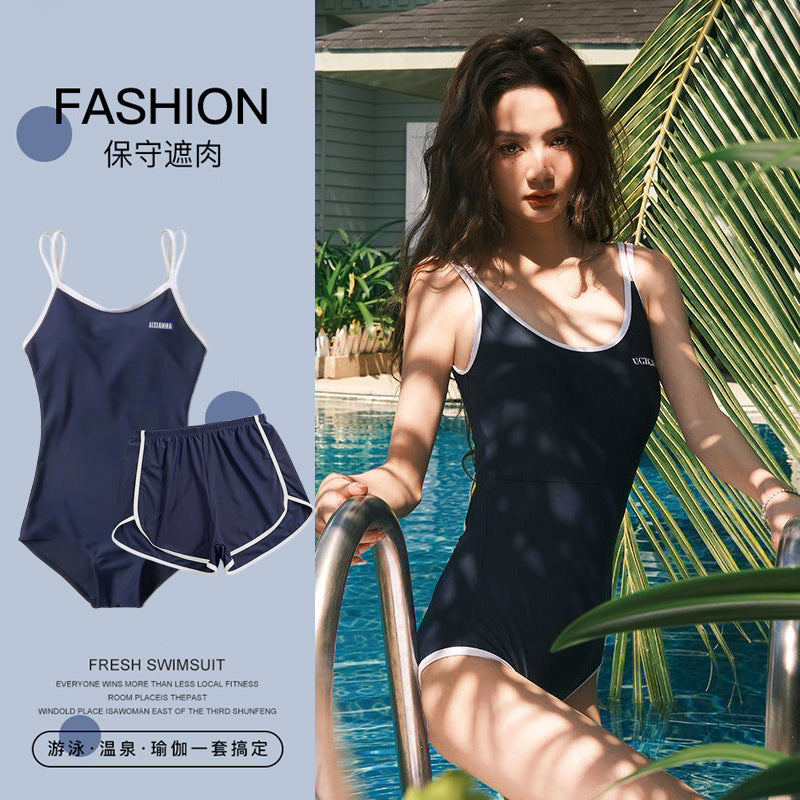 Bañador Una Pieza Mujer | Estilo Racing Japonés | Con Relleno | Piscina y Termas | S-XL