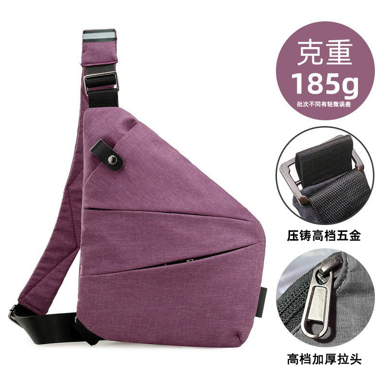 Bolso Bandolera para Hombre — Pecho / Hombro en Nylon Gran Capacidad