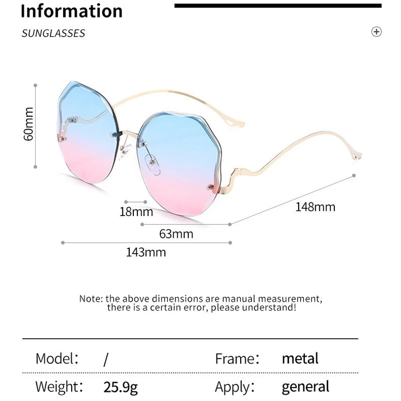 Gafas de Sol Cuadradas Extragrandes para Mujer – Montura Metálica, Estilo Vintage, UV400