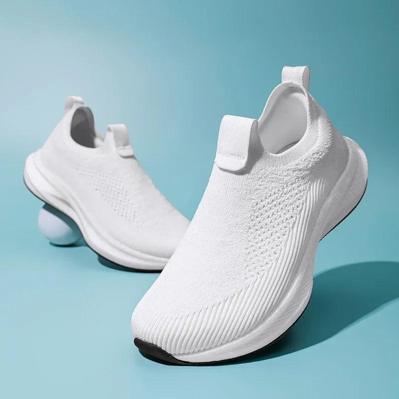 Zapatillas Running Hombre Punta Ancha | Suela Antideslizante