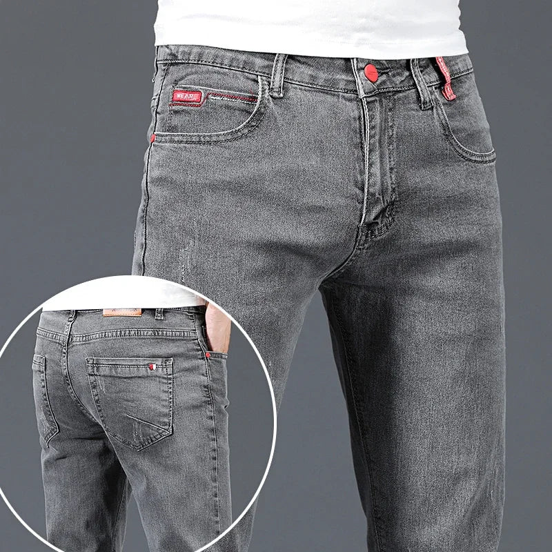 Vaqueros Slim Fit para Hombre – Algodón, Corte Ajustado | Tallas 28-36