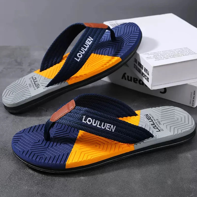 Pantuflas de Hombre para Verano — Estilo British, Suela EVA Ultraligera
