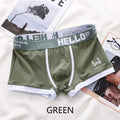 Men's cotton boxer briefs, one size