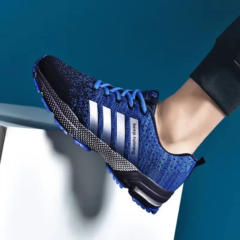 Zapatillas Casuales para Hombre – Diseño Patchwork, Transpirables, Anti-Olor | Tallas 37-46