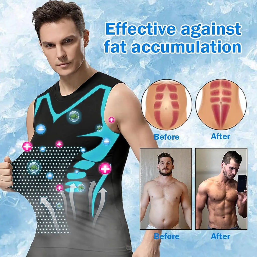 Shapewear para Hombre – Faja Reductora de Secado Rápido, Fitness y Running | Tallas S-XXXL
