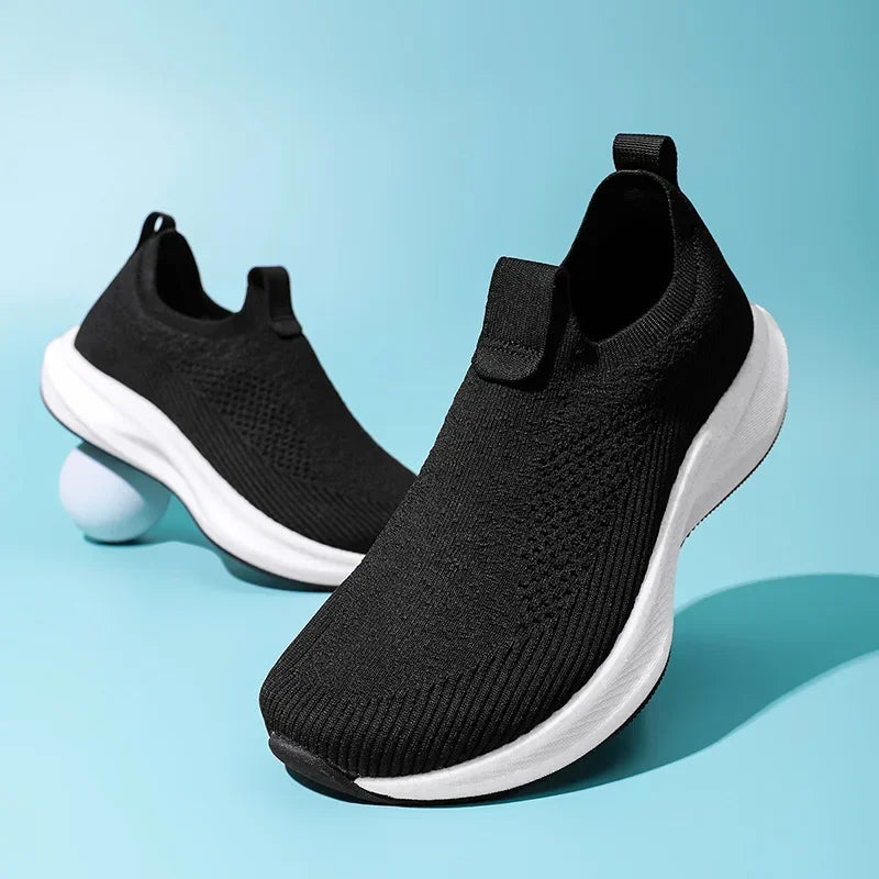 Zapatillas Running Hombre Punta Ancha | Suela Antideslizante